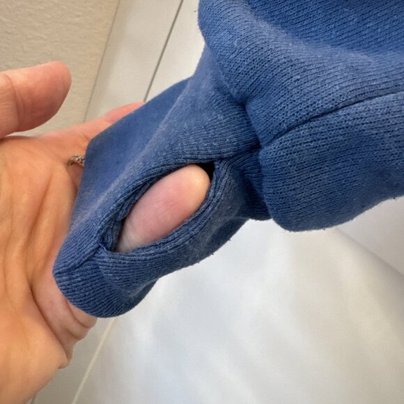 Aviator Nation Classic Pullover Hoodie Size M Vintage Caribbean Velvet Stripes - Picture 8 of 16